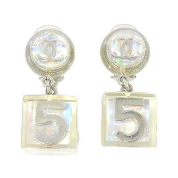 CHANEL Clear Earrings - Picture 1 of 3